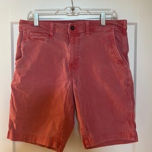 American Eagle Extreme Flex Salmon/Red Shorts size 32